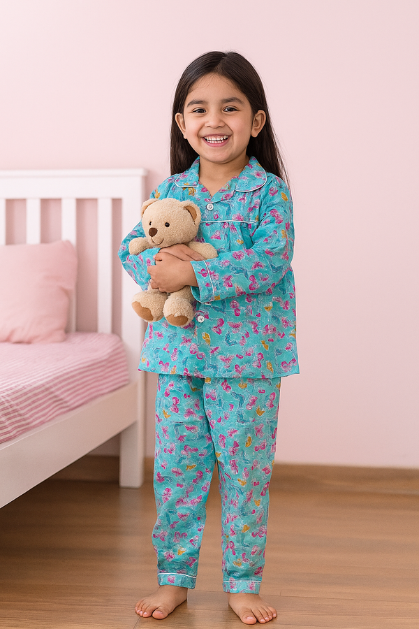 Girls Kids Night Suit (5-12yrs)