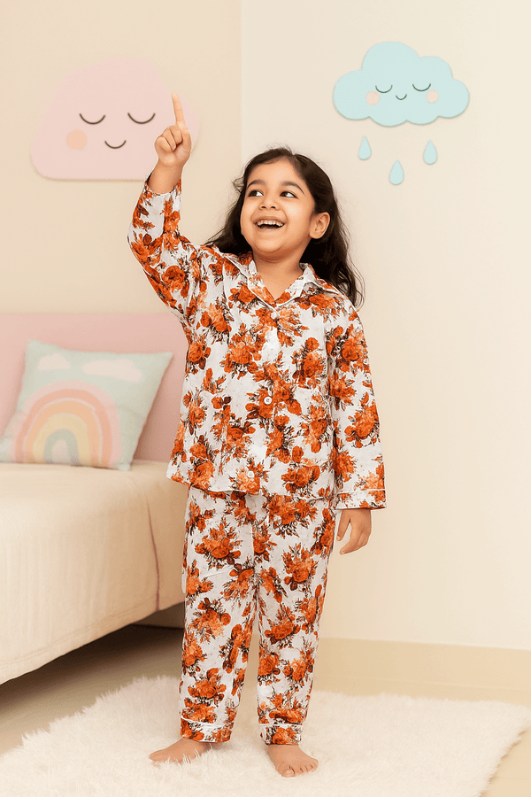 Girls Kids Night Suit (5-12yrs)