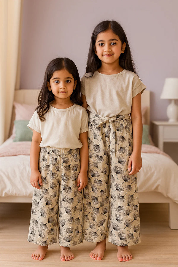Linen Plazo (4-12 years)
